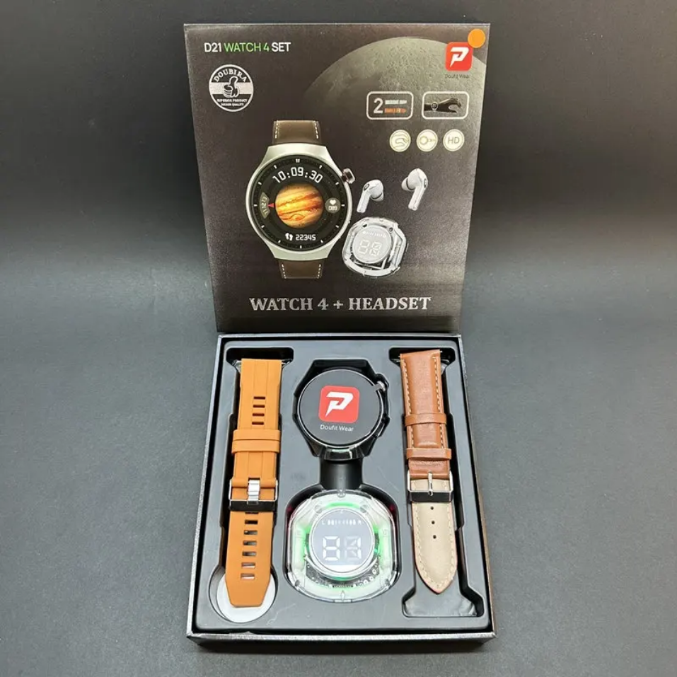 D12 SMART WATCH WITH EARBUDS